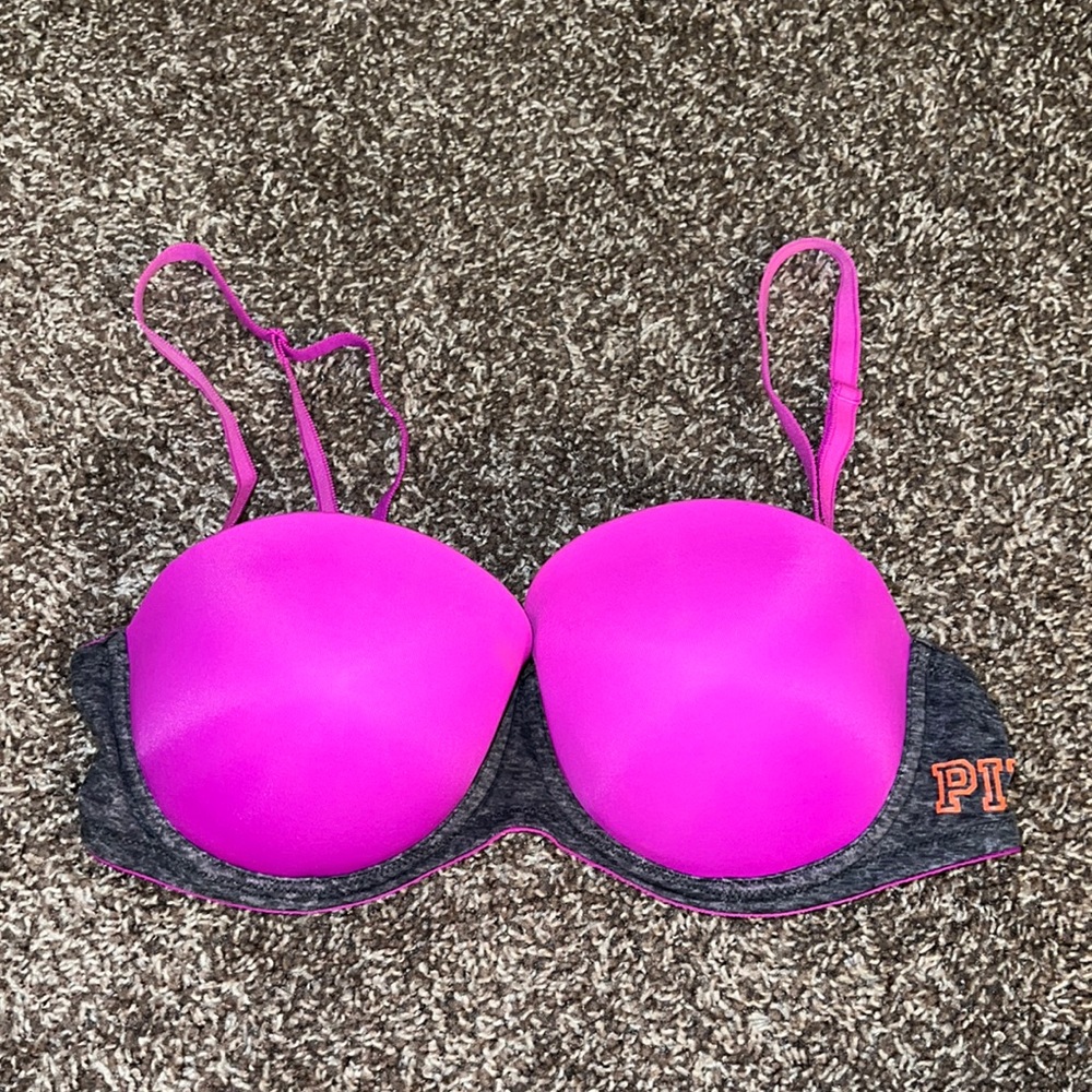 PINK Victoria’s Secret push-up bra, 36C
